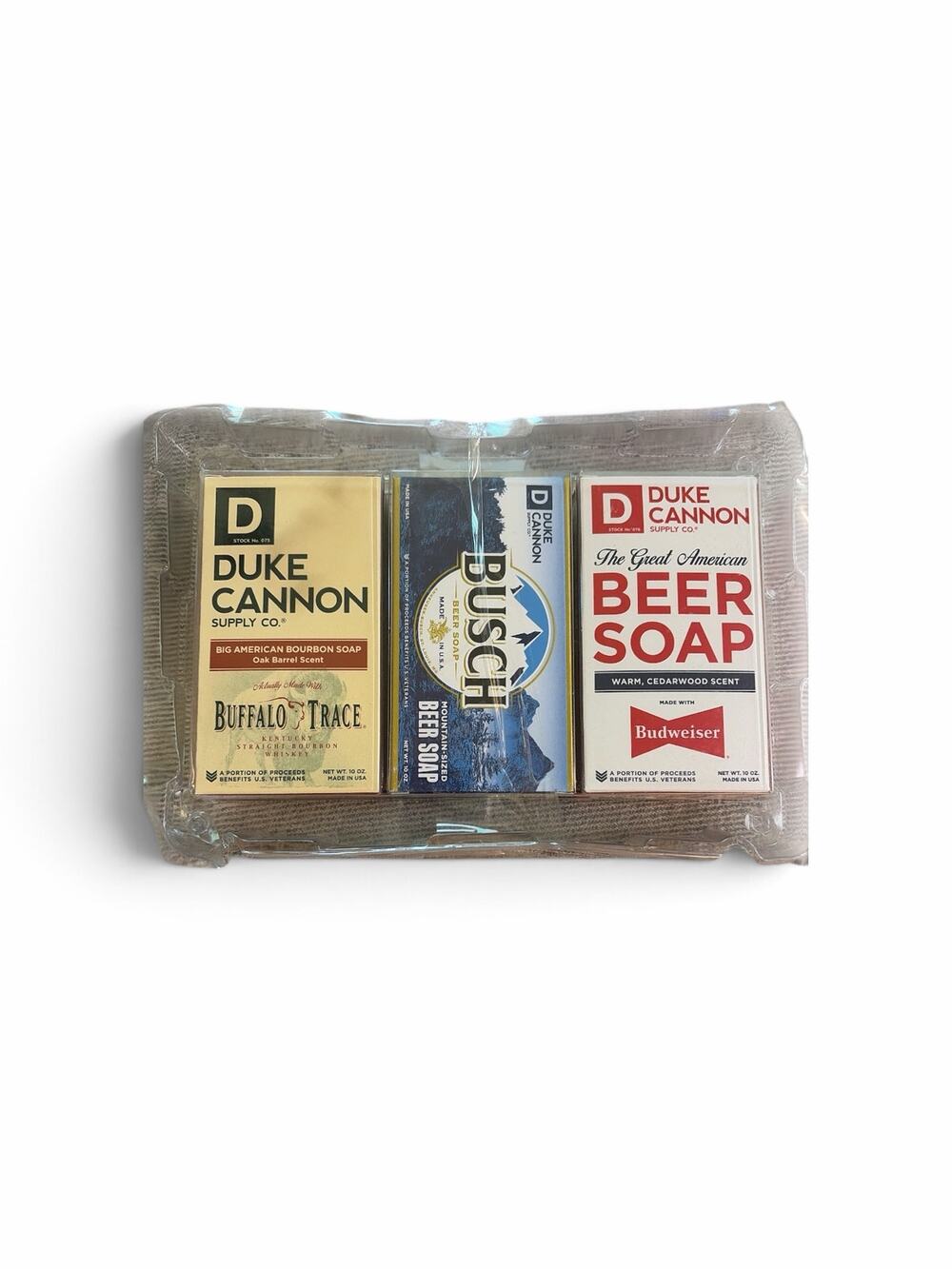 Duke Cannon Dad's Liquor Cabinet 3-Pack Soap Gift Set - Brand New Sealed